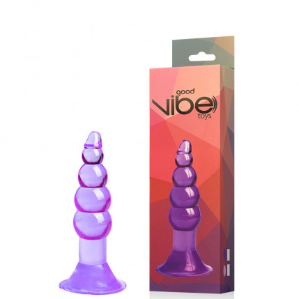 Plug Anal Escalonado com Ventosa – GOOD VIBE TOYS - 403