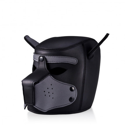 Capuz com Focinho Removível – SEX COSPLAY NEOPRENE PUPPY HOOD - 407