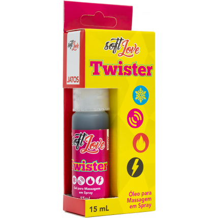 Jatos Twister Excitante 5X1 15ml Soft Love - 7217