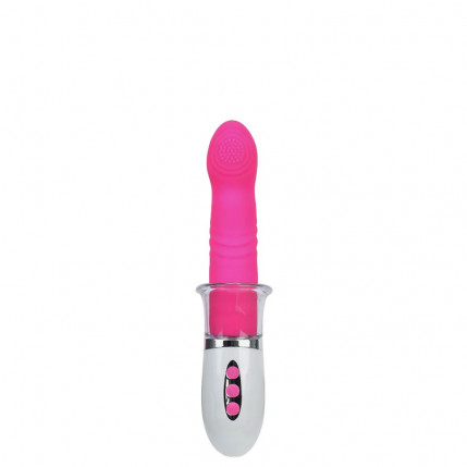 Vibrador Recarregável Rotativo com Bomba de Sucção Vaginal – LIBERTY II - 6685