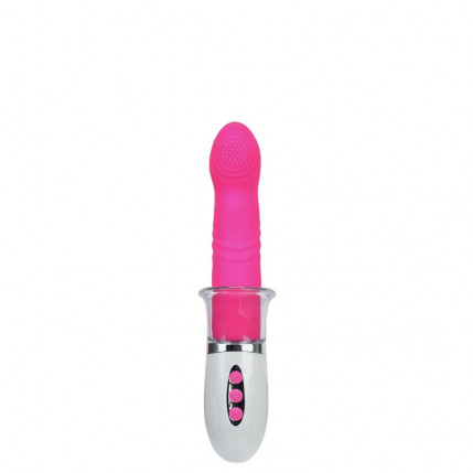 Vibrador Recarregável Rotativo com Bomba de Sucção Vaginal – LIBERTY II - 6685